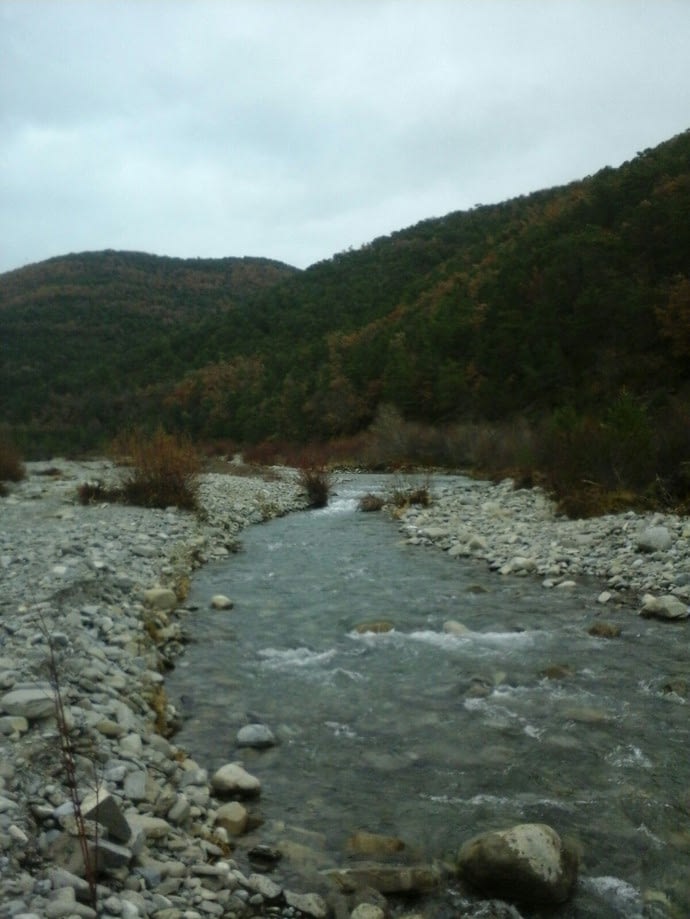 Río Estarrún en Aísa