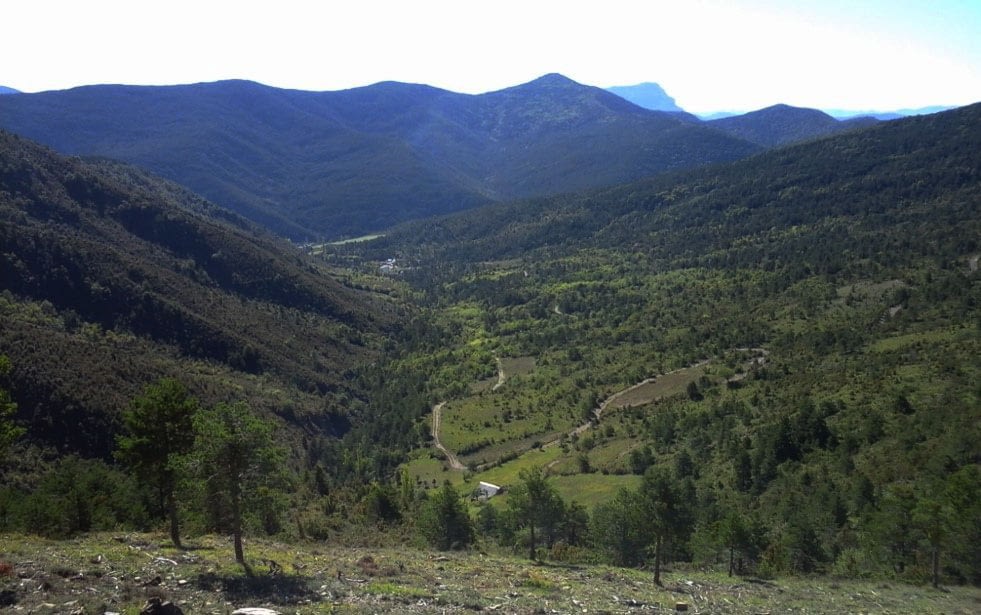 Cuenca de Arnás en el Valle de Borau